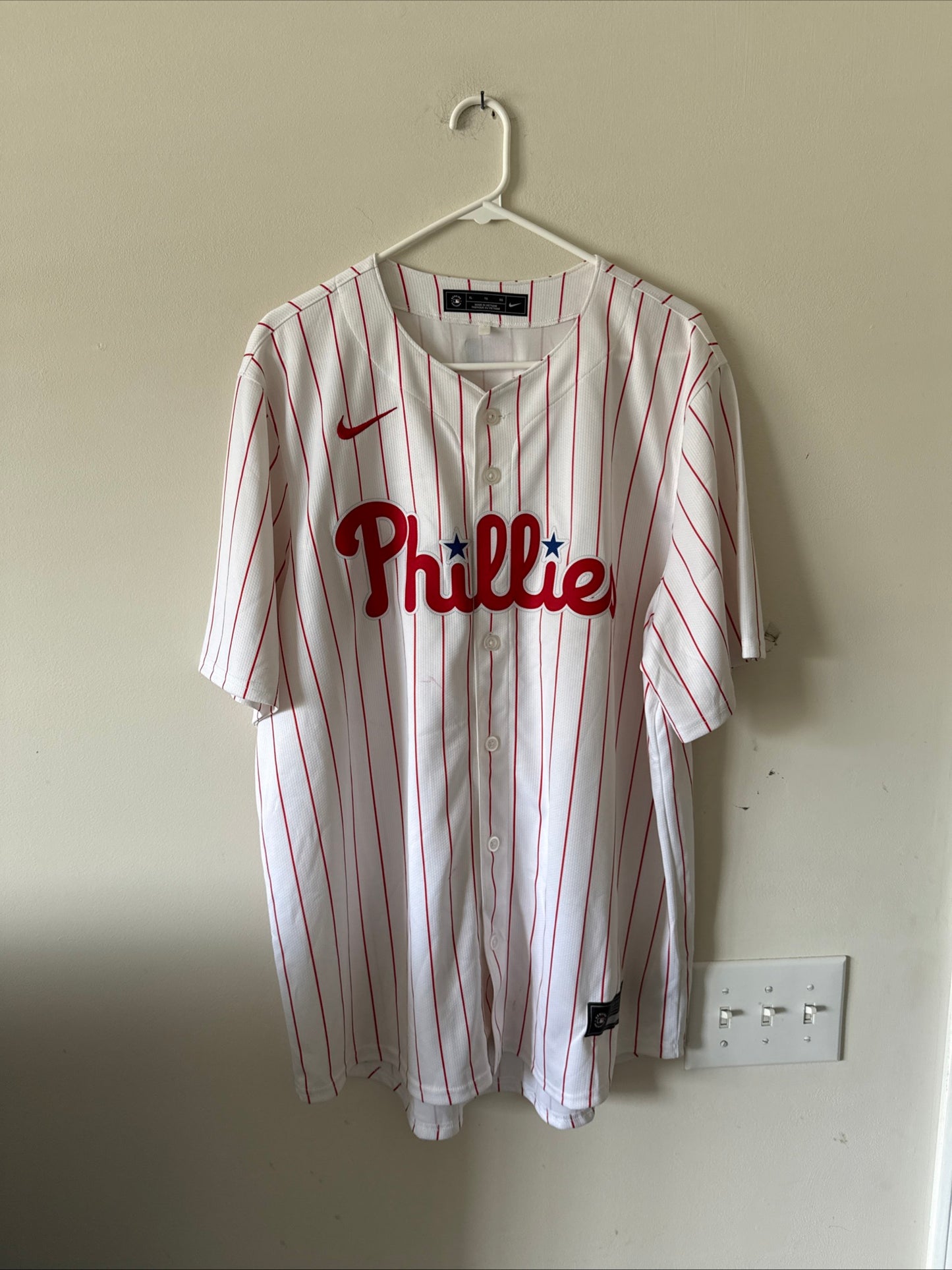 Men's Nike Trea Turner #7 Philadelphia Phillies Limited Jersey Sz XL - RARE