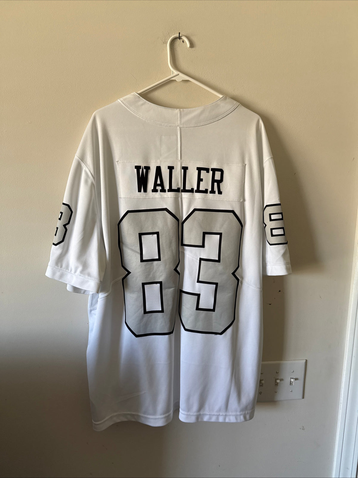 Men’s Nike Darren Waller #83 Las Vegas Raiders Vapor Lmtd Alt Jersey Sz 2XL RARE
