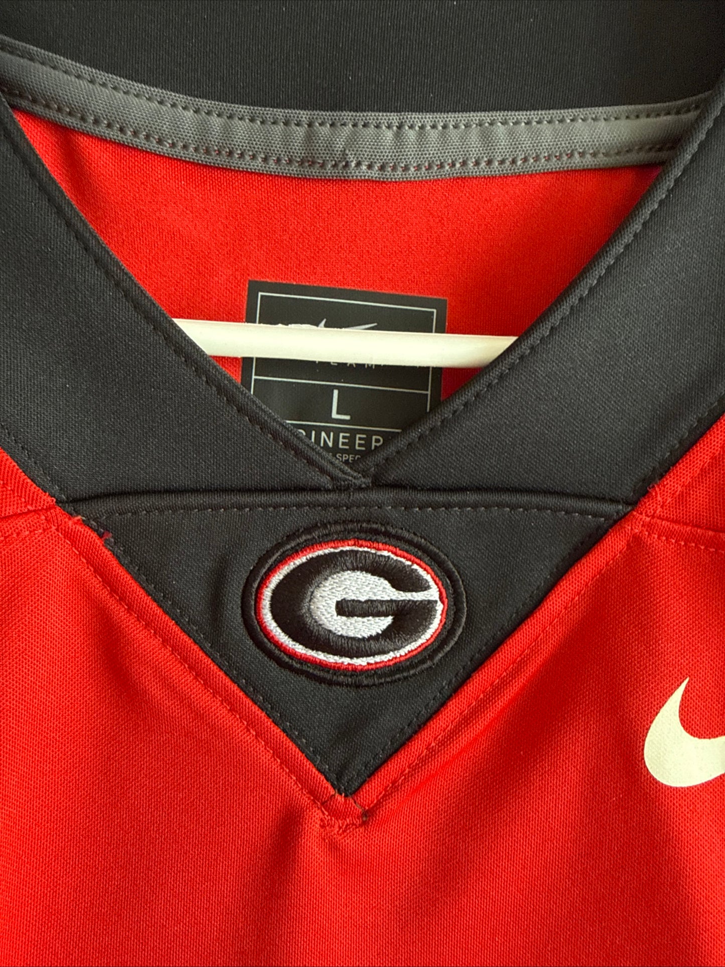 Men’s Nike Adonai Mitchell #5 Georgia Bulldogs NCAA Alumni Jersey Sz L - RARE
