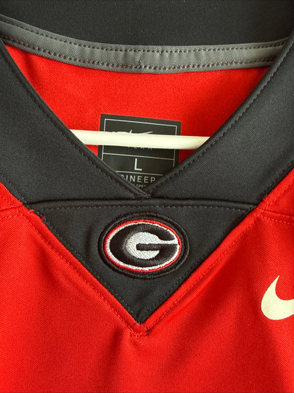 Men’s Nike Adonai Mitchell #5 Georgia Bulldogs NCAA Alumni Jersey Sz L - RARE