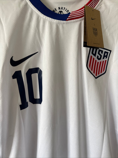 Men’s Nike Christian Pulisic #10 USMNT 2024 American Classic Jersey Sz L - RARE