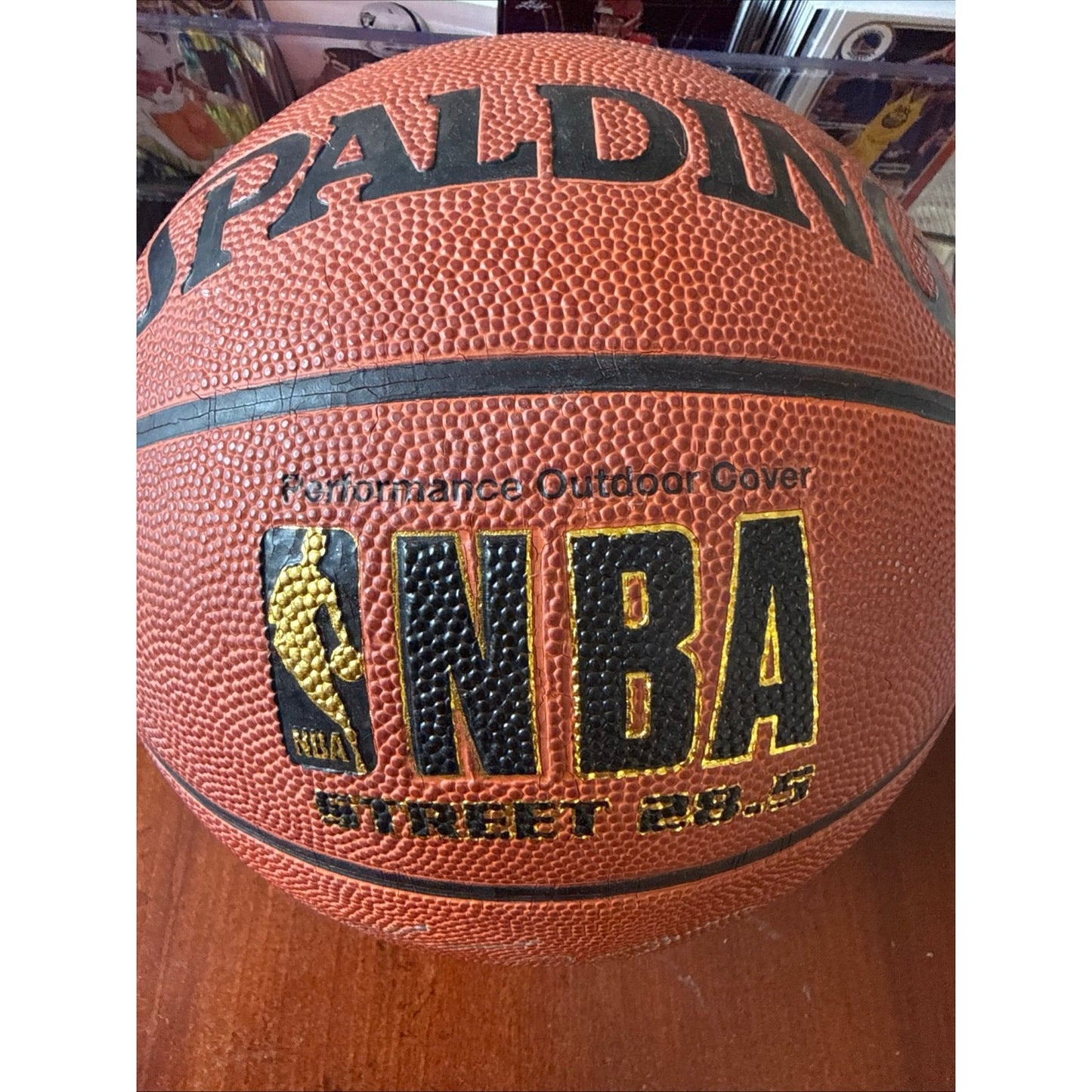 Kendall Gill #13 Autographed Spalding NBA Basketball Charlotte Hornets