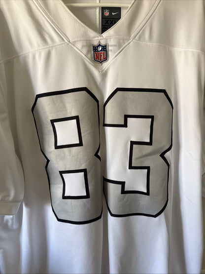 Men’s Nike Darren Waller #83 Las Vegas Raiders Vapor Lmtd Alt Jersey Sz 2XL RARE