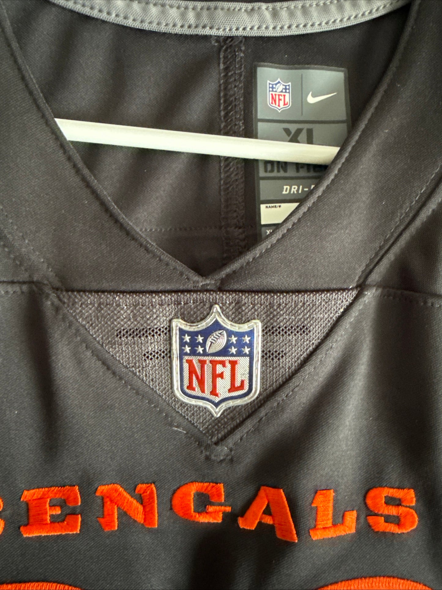 Men's Nike Joe Mixon #28 Cincinnati Bengals Vapor Lmtd NFL Jersey Sz XL - RARE