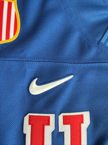 Men’s Nike Jack Hughes #86 Team USA Hockey Jersey 2026 Olympics Sz L Blue RARE