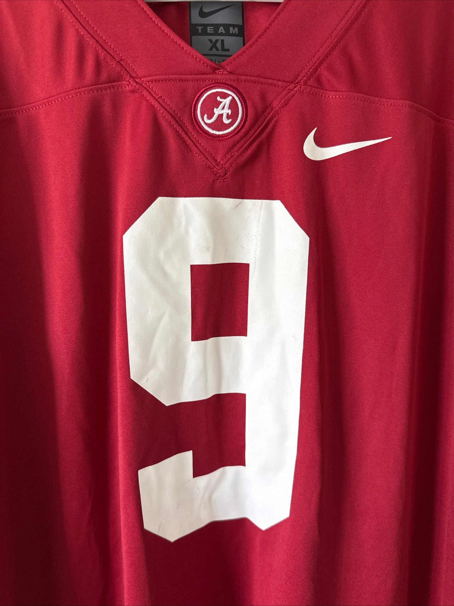 Men's Nike Amari Cooper #9 Alabama Crimson Tide Jersey NCAA Size XL - Maroon