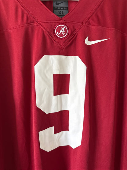 Men's Nike Amari Cooper #9 Alabama Crimson Tide Jersey NCAA Size XL - Maroon