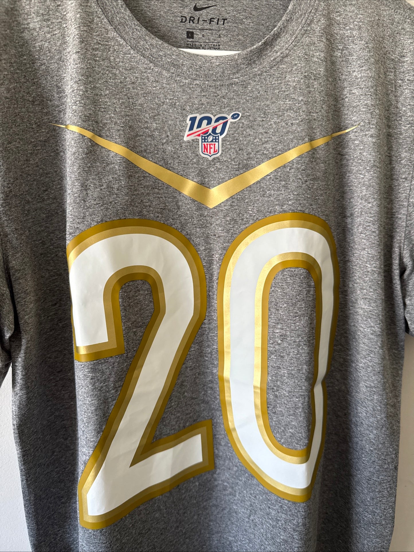 Men’s Nike Jalen Ramsey #20 LA Rams 2019 Pro Bowl Games DriFit Shirt Sz L - RARE