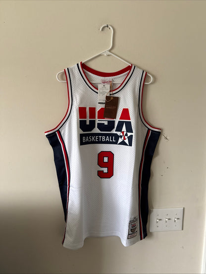 Men’s Mitchell & Ness Michael Jordan #9 1992 Dream Team Jersey Sz XL - NWT RARE