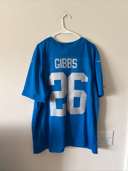 Men's Nike Jahmyr Gibbs #26 Detroit Lions Alt Vapor Lmtd Jersey Sz XL - RARE