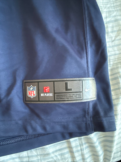 Men's Nike Malik Willis #7 Tennessee Titans Vapor Lmtd NFL Jersey Sz L - RARE