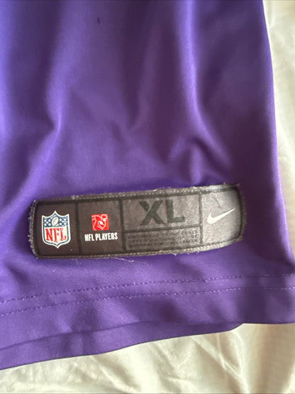 Men’s Nike Stefon Diggs #14 Autographed Vikings Vapor Lmtd Jersey Sz XL - RARE