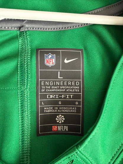 Men’s Nike AJ Brown #11 Philadelphia Eagles Vapor Lmtd Jersey Sz L - Kelly Green