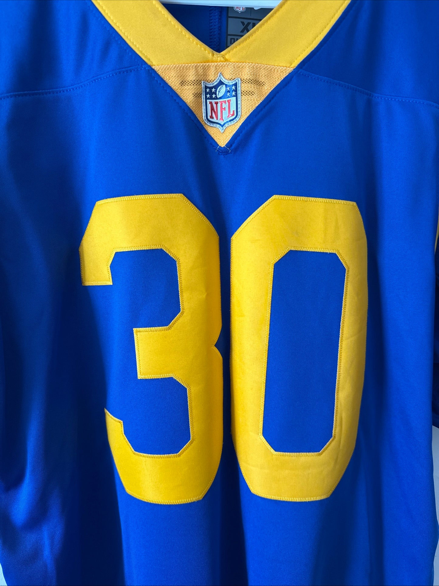Men's Nike Todd Gurley II #30 Los Angeles Rams Vapor Lmtd NFL Jersey Sz XL RARE