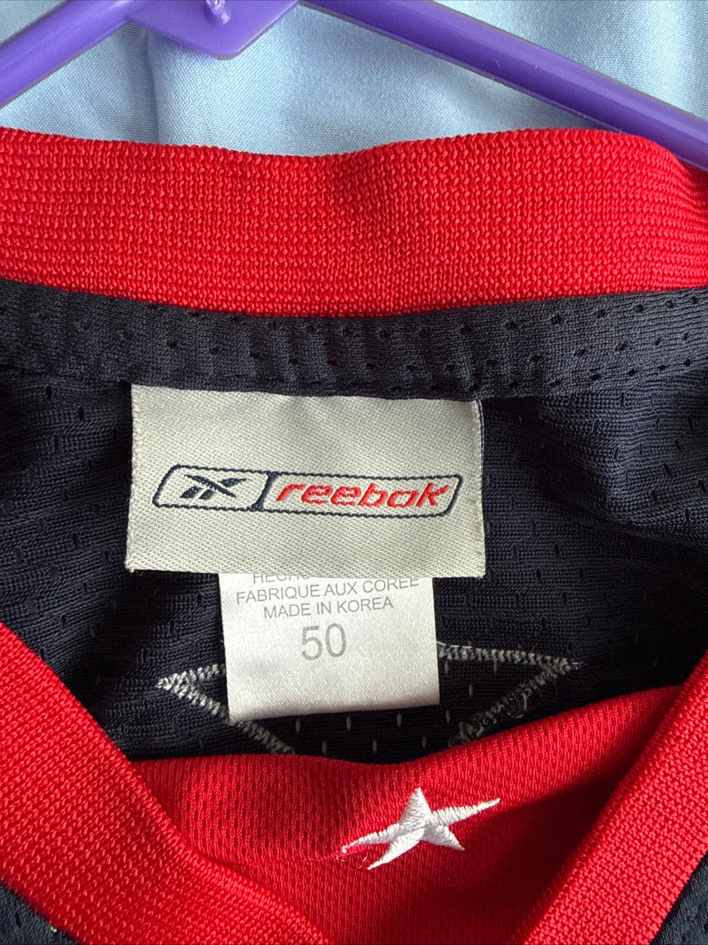 Men’s Reebok Allen Iverson #4 Team USA 2004 Olympics Jersey Sz 50 - RARE