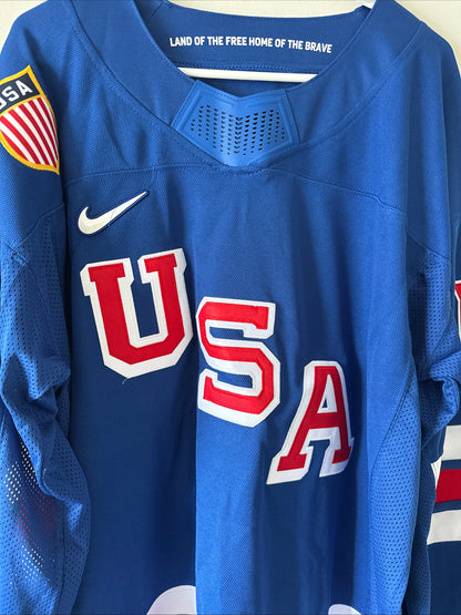Men’s Nike Johnny Gaudreau #13 Team USA 2026 Winter Olympics Jersey Sz XL - RARE