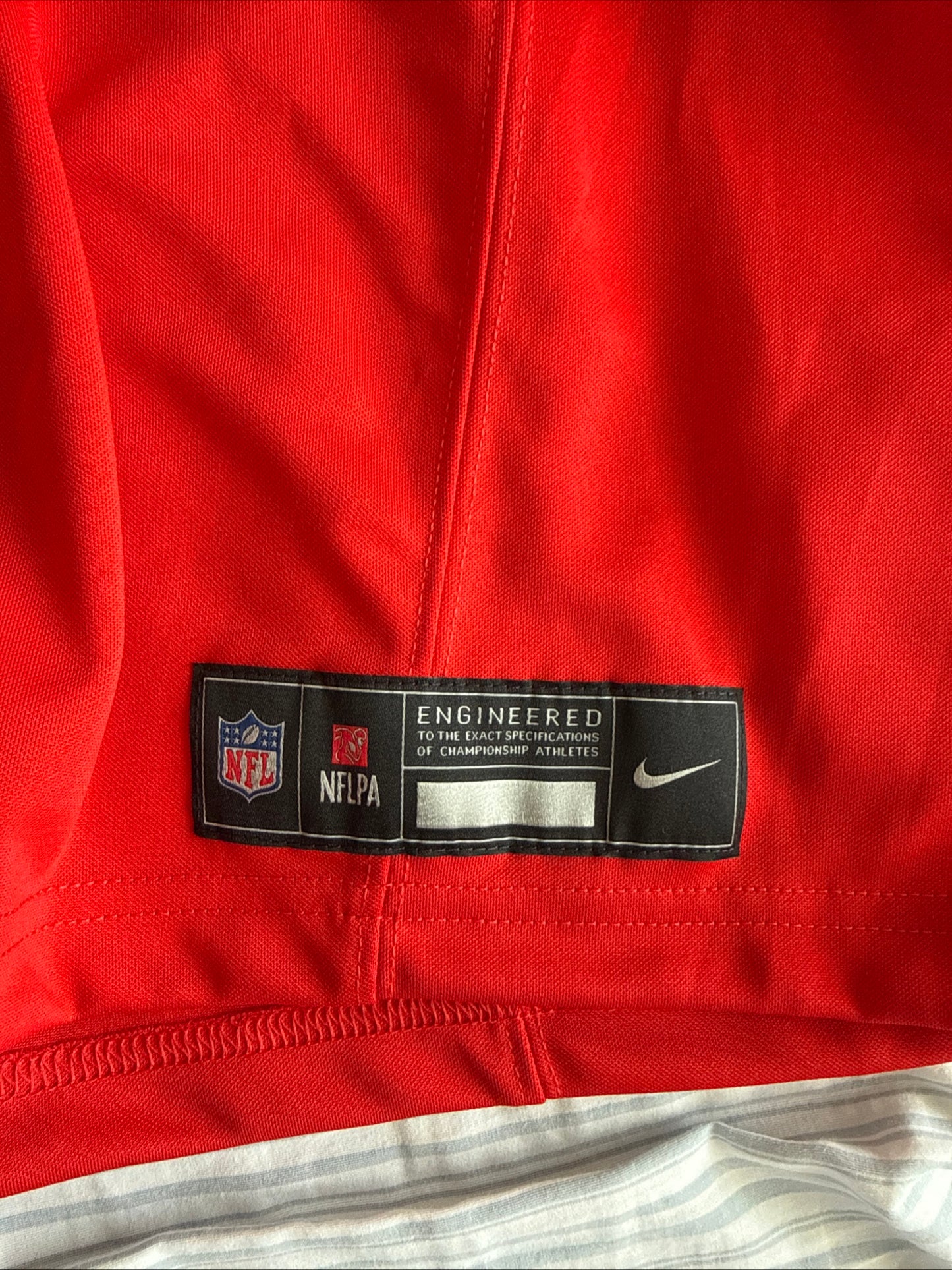MEN’S NIKE ISIAH PACHECO #10 KANSAS CITY CHIEFS VAPOR LMTD JERSEY SZ L - RARE
