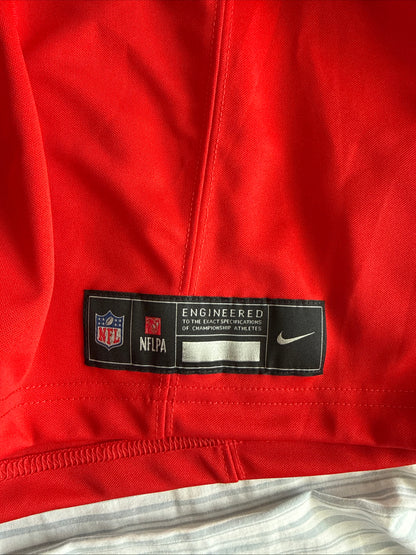 MEN’S NIKE ISIAH PACHECO #10 KANSAS CITY CHIEFS VAPOR LMTD JERSEY SZ L - RARE