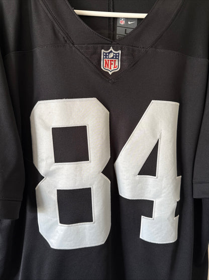 Men’s Nike Antonio Brown #84 Oakland Raiders Vapor Lmtd NFL Jersey Sz L - RARE