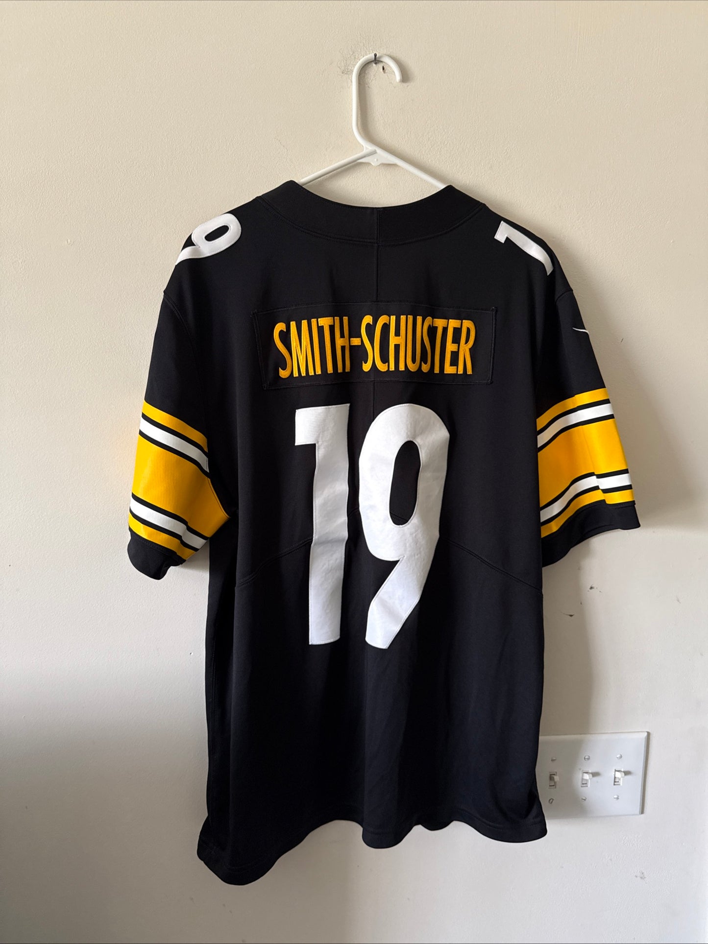 Men’s Nike Juju Smith-Schuster #19 Steelers NFL 100 Vapor Lmtd Jersey Sz XL RARE