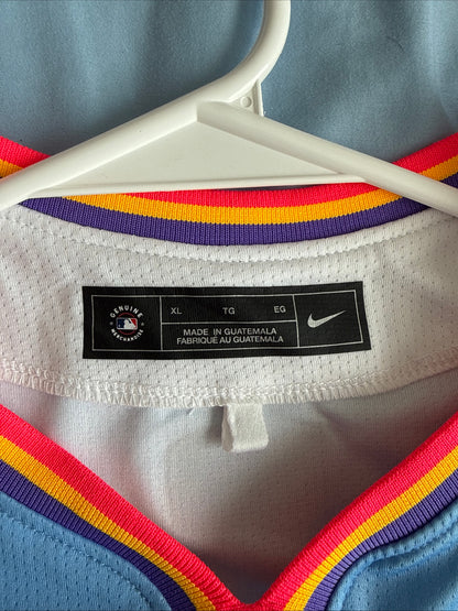 Men’s Nike Ryan McMahon #24 Colorado Rockies City Connect Limited Jersey Sz XL