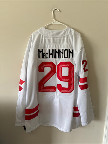 Men’s Bauer Nathan MacKinnon #29 Team Canada 2026 Winter Olympics Jersey Sz XL