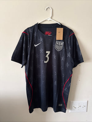 MEN’S NIKE CHRIS RICHARDS #3 USMNT 26/27 WORLD CUP AWAY JERSEY SZ L - RARE