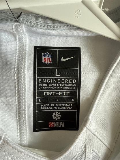 Men’s Nike NFL 2026 Super Bowl LX #60 Vapor Lmtd White Jersey Sz L - NWT RARE