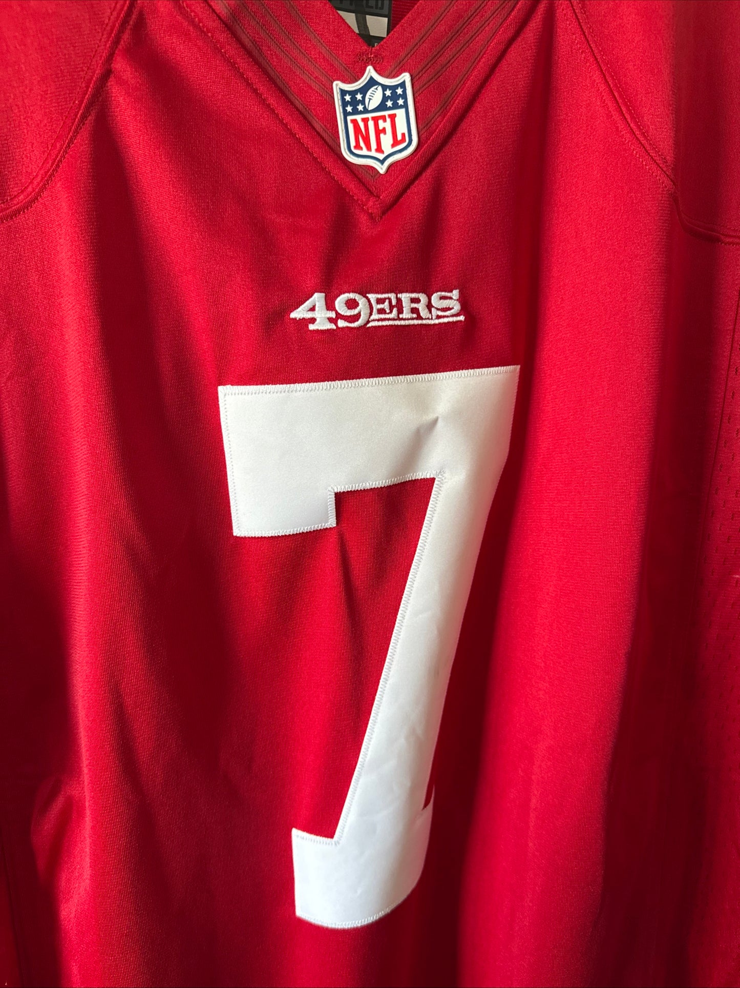 Men’s Nike Colin Kaepernick #7 SF 49ers Limited NFL Jersey Sz XL - Red RARE