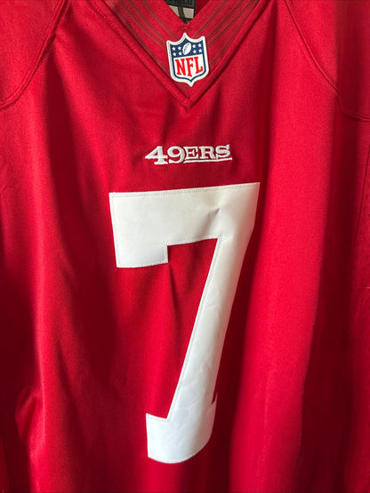 Men’s Nike Colin Kaepernick #7 SF 49ers Limited NFL Jersey Sz XL - Red RARE
