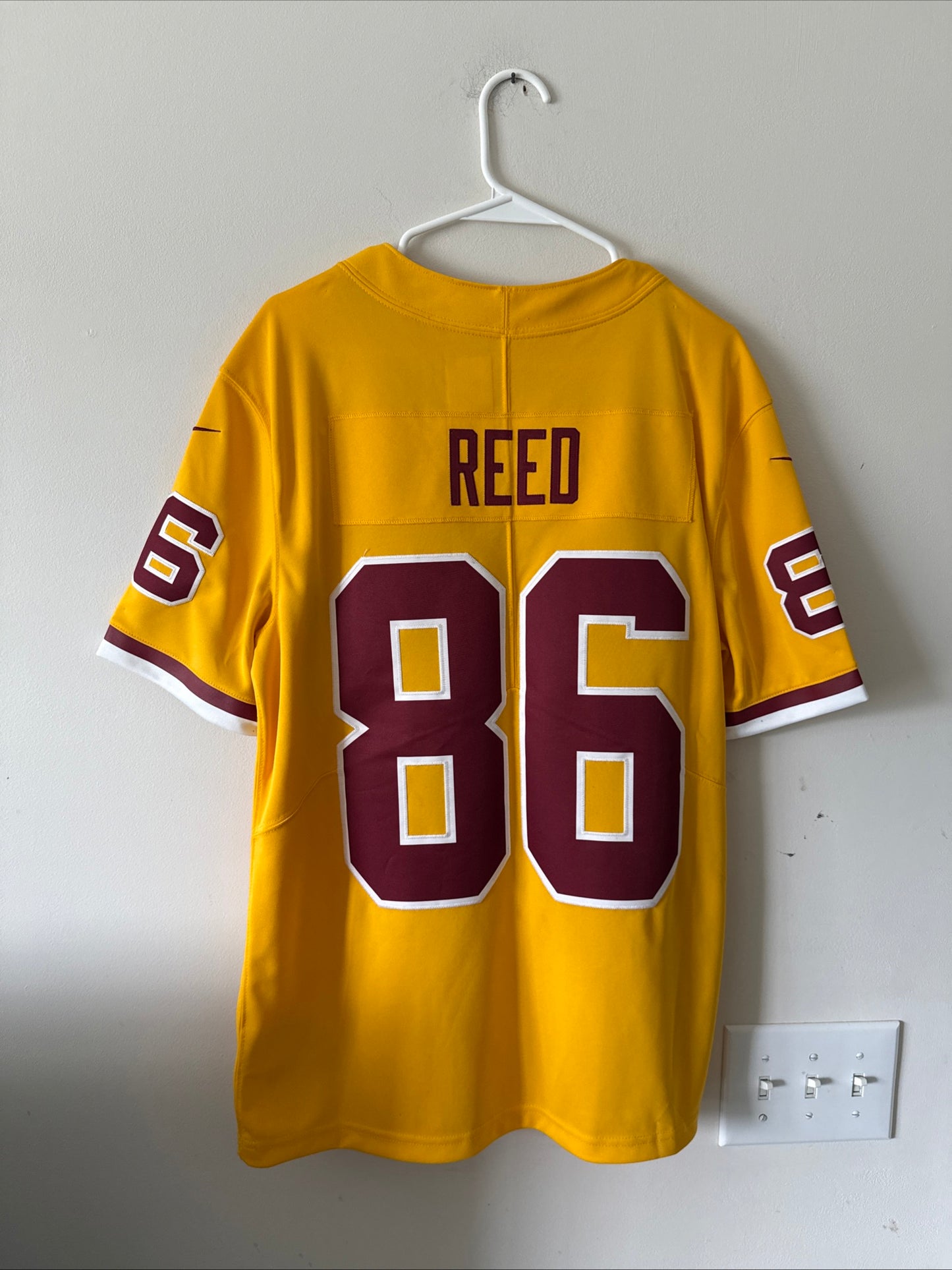 Men’s Nike Jordan Reed #86 Washington Redskins Vapor Lmtd Jersey Sz M Gold RARE
