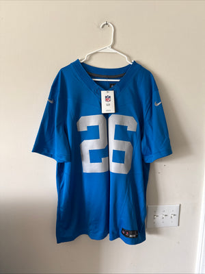 Men's Nike Jahmyr Gibbs #26 Detroit Lions Alt Vapor Lmtd Jersey Sz XL - RARE