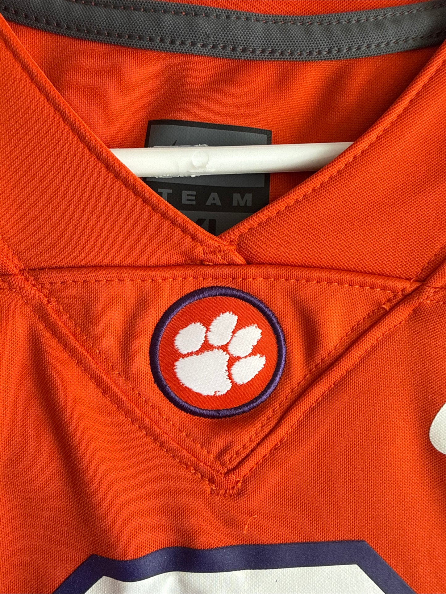 Men's Nike Travis Etienne #9 Clemson Tigers NCAA Football Jersey Sz XL - RARE