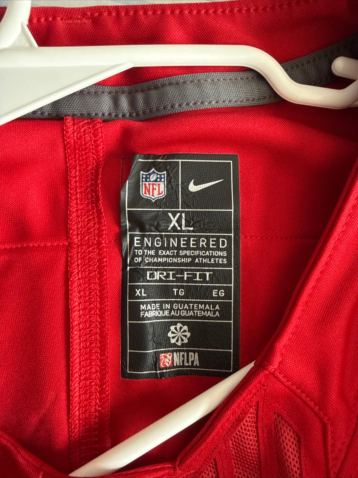 Men's Nike Talanoa Hufanga #29 SF 49ers Vapor Lmtd NFL Jersey Sz XL - Red RARE