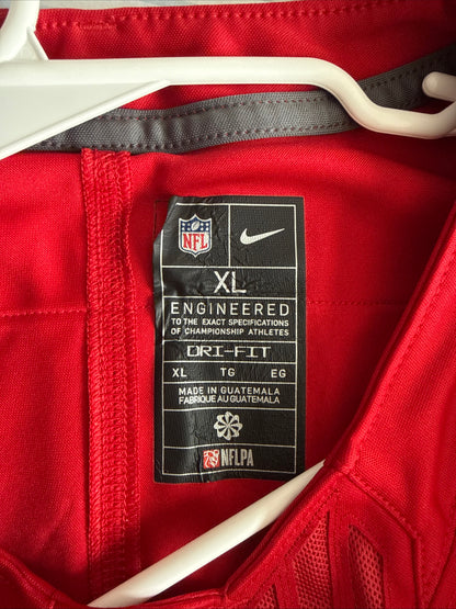 Men's Nike Talanoa Hufanga #29 SF 49ers Vapor Lmtd NFL Jersey Sz XL - Red RARE