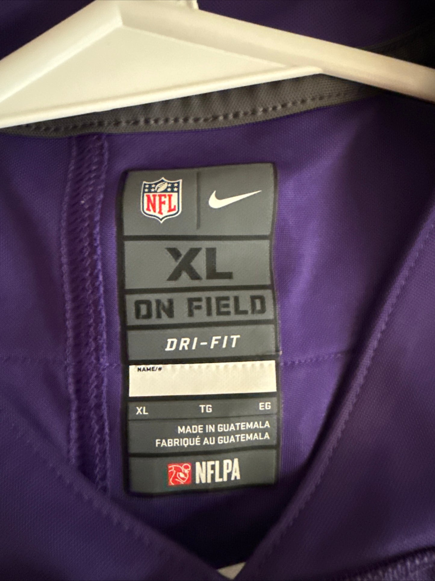 Men’s Nike Stefon Diggs #14 Autographed Vikings Vapor Lmtd Jersey Sz XL - RARE