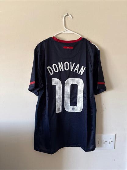 Men’s Nike Landon Donovan #10 USMNT 2010 World Cup Soccer Jersey Sz L - NWT RARE