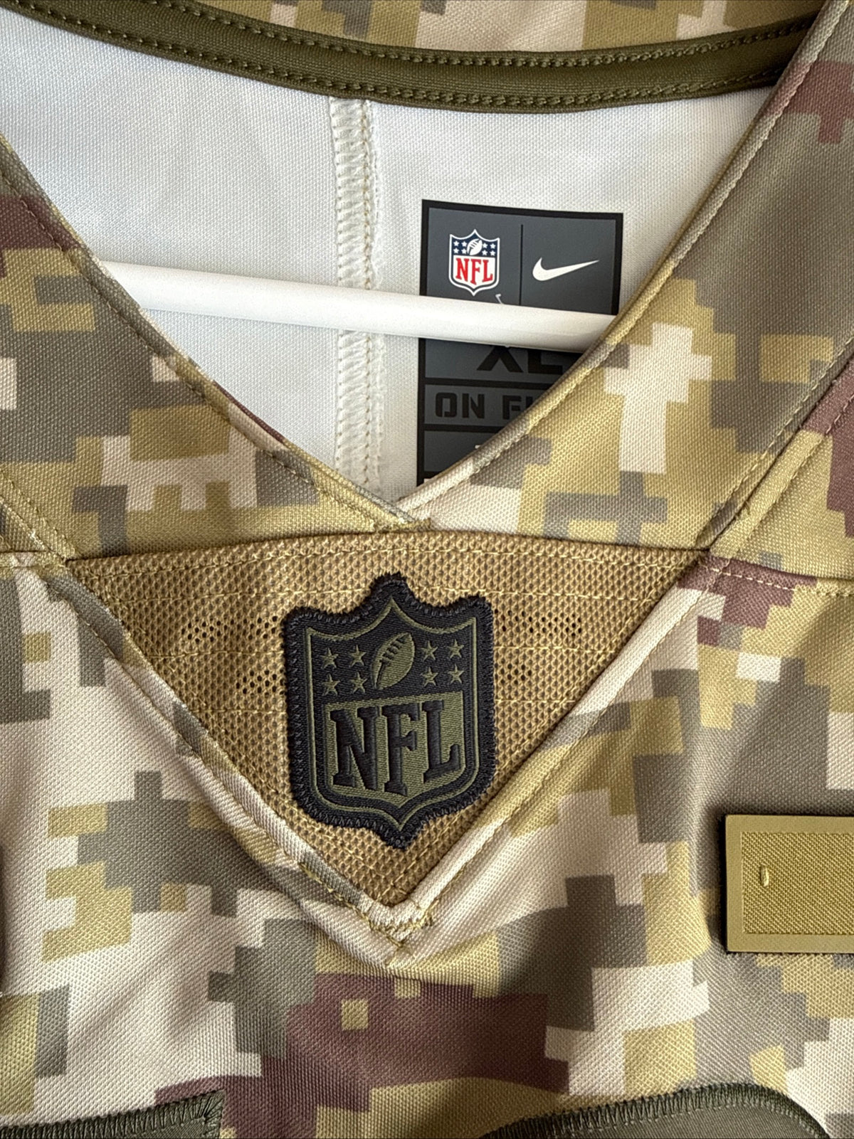 Men's Nike JuJu Smith-Schuster #19 Steelers Salute To Service Jersey  Sz XL RARE