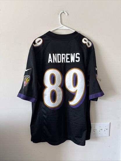 Men's Nike Mark Andrews #89 Baltimore Ravens Vapor Lmtd NFL Jersey Sz XL - RARE