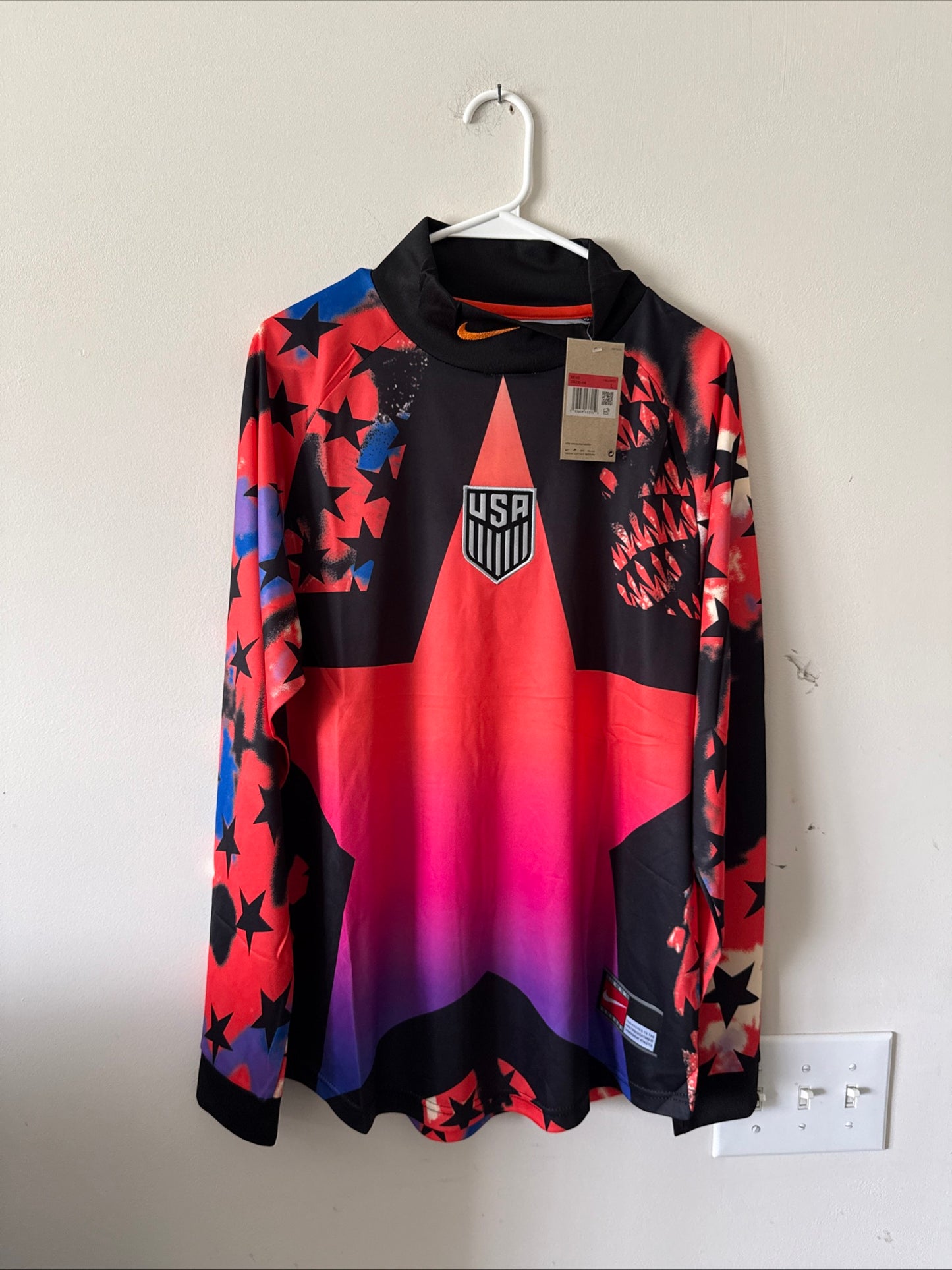 Men's Nike USMNT 2026 Hollywood Goalkeeper Soccer Jersey Sz L - NWT RARE
