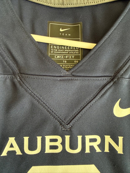 MEN’S NIKE CAM COLEMAN #8 AUBURN TIGERS NCAA FOOTBALL JERSEY SZ XL - BLUE RARE
