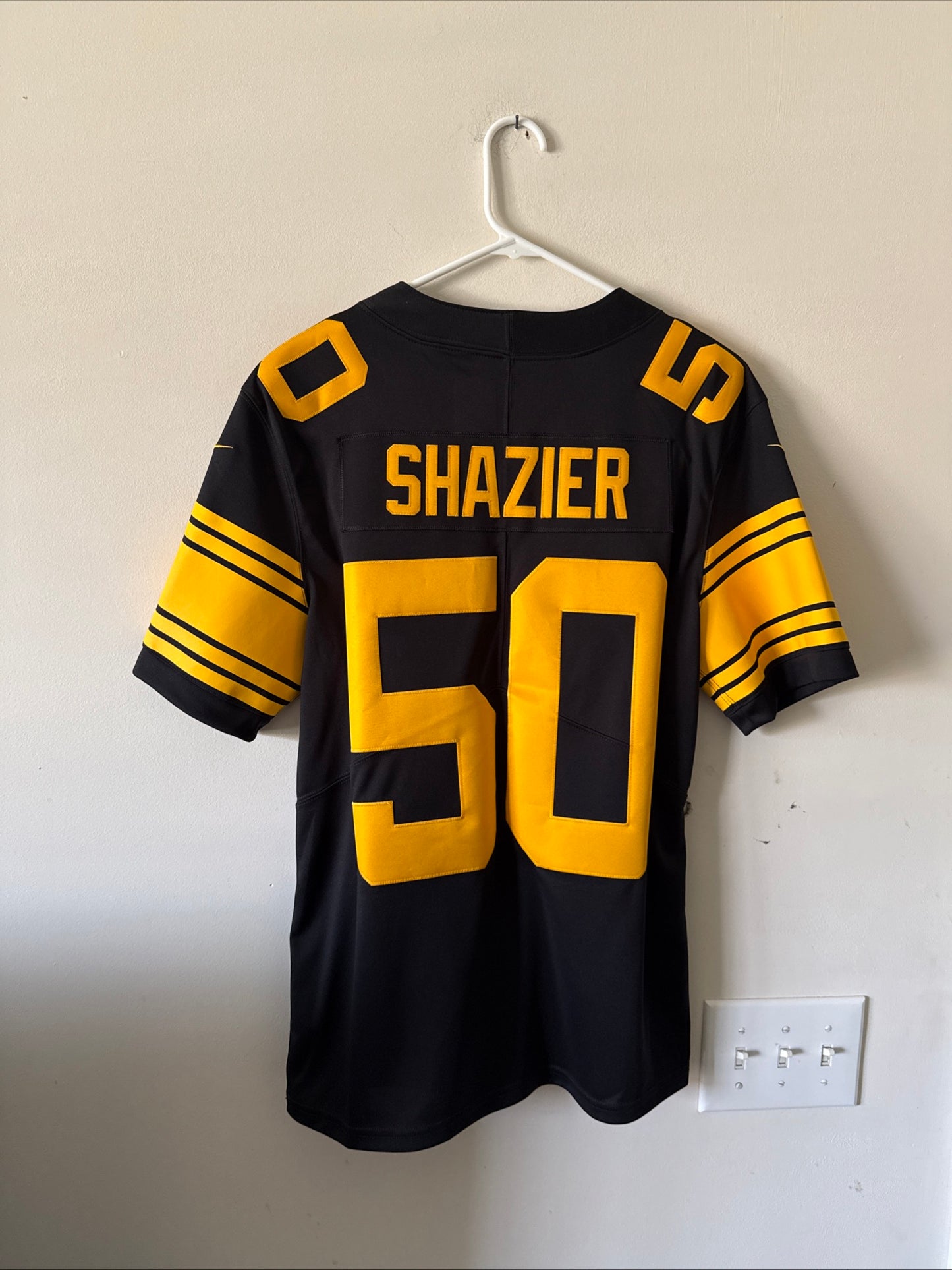Men’s Nike Ryan Shazier #50 Pittsburgh Steelers Vapor Lmtd NFL Jersey Sz M RARE