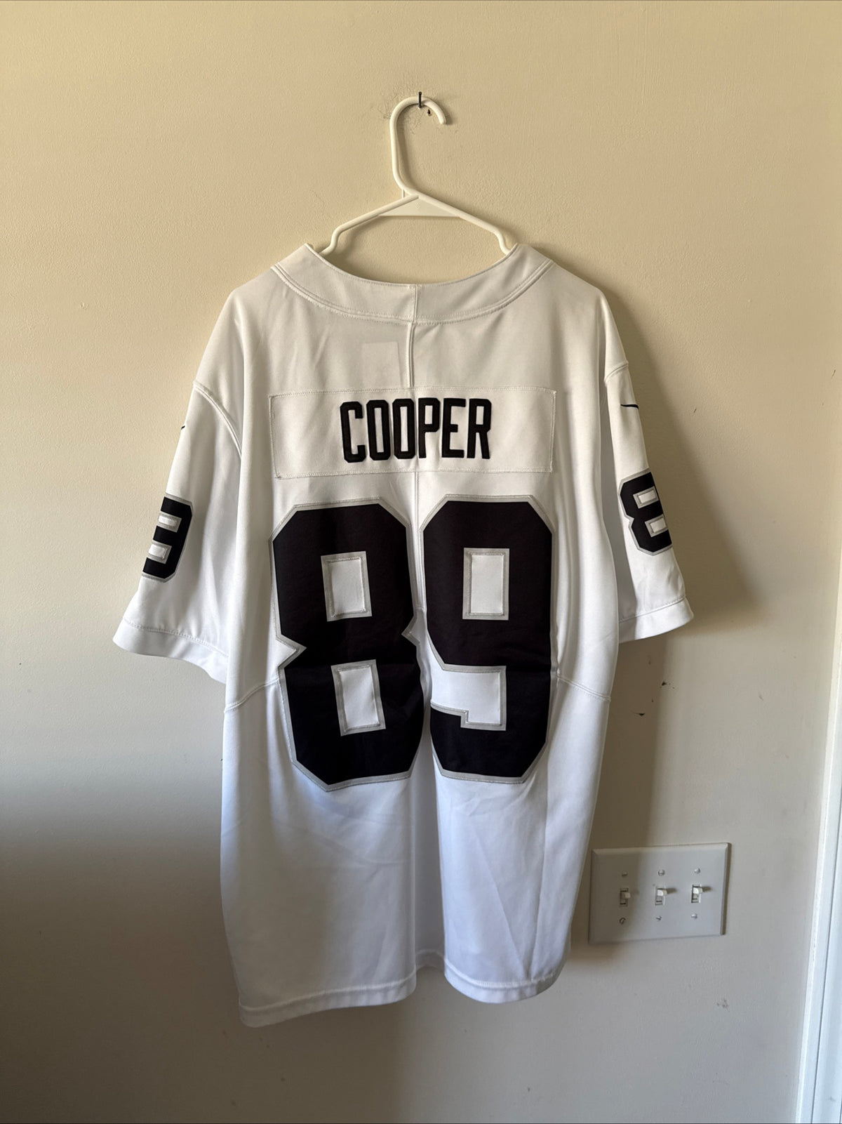 Men’s Nike Amari Cooper #89 Las Vegas Raiders Vapor Lmtd Jersey Sz XL White RARE