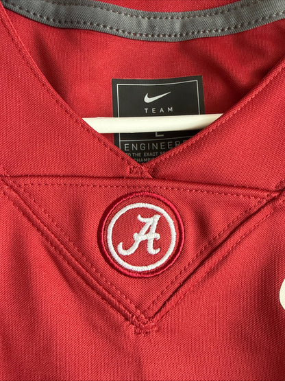 Men's Nike Calvin Ridley #3 Alabama Crimson Tide Game NCAA Jersey Sz L - RARE