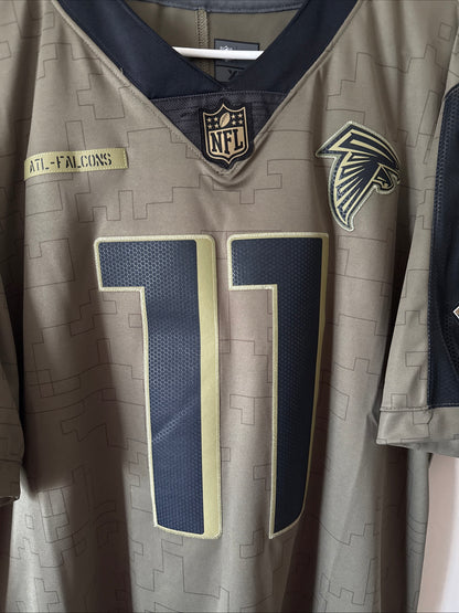 Men’s Nike Julio Jones #11 Atlanta Falcons Salute To Service Jersey Sz XL - RARE