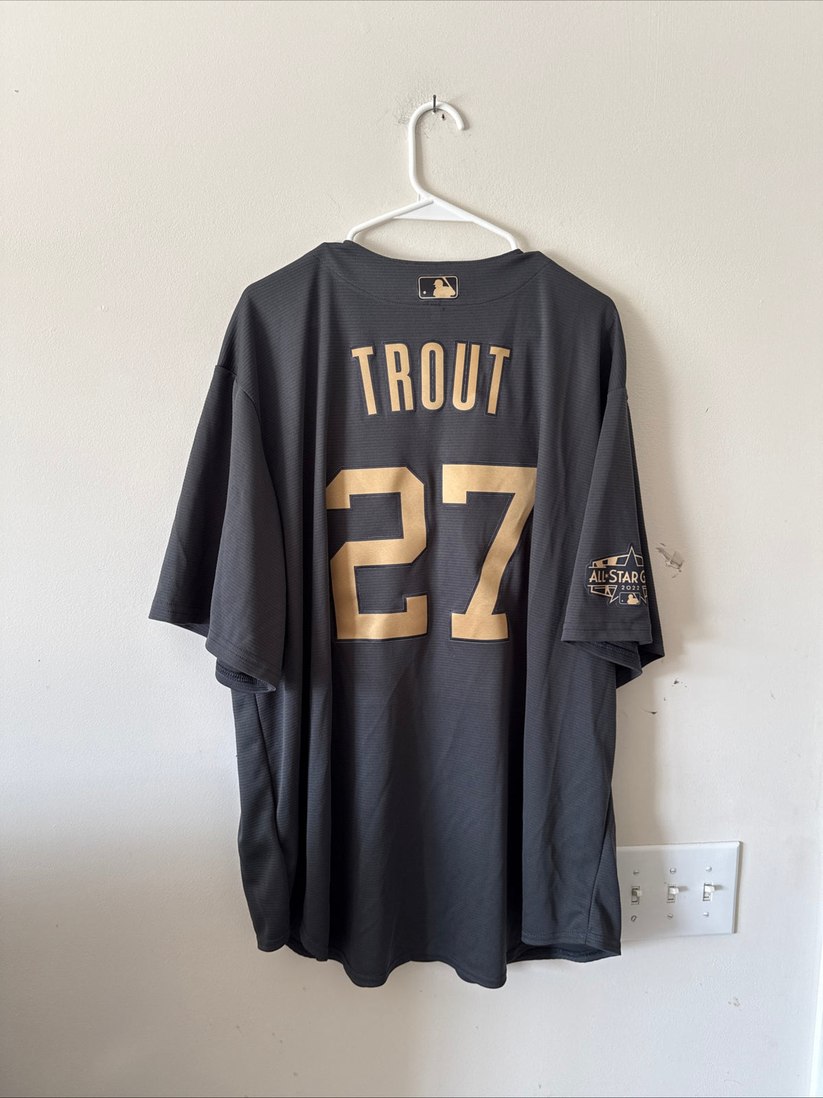 Men's Nike Mike Trout #27 LA Angels 2022 MLB All Star Game Jersey Sz 2XL - RARE
