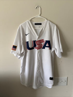 Men's Nike Pete Alonso #20 Team USA 2023 WBC Authentic Jersey Sz L - RARE