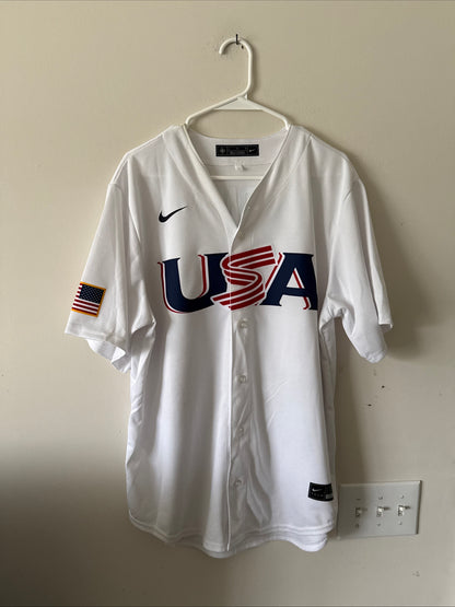 Men's Nike Pete Alonso #20 Team USA 2023 WBC Authentic Jersey Sz L - RARE