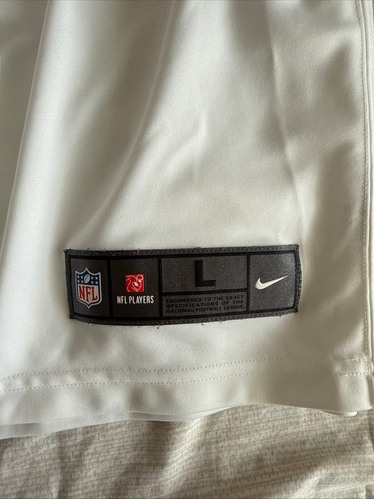 Men’s Nike Cleveland Browns #21 Vapor Limited NFL Jersey Sz L - White RARE