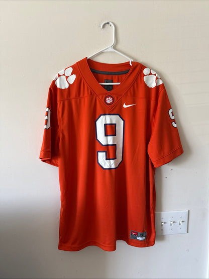 Men's Nike Travis Etienne #9 Clemson Tigers NCAA Football Jersey Sz XL - RARE